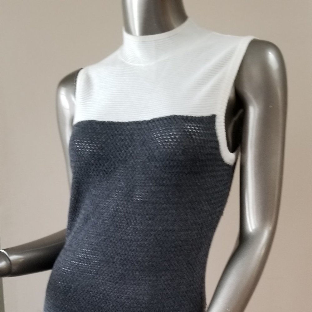 Long Navy Blue Sweater dress